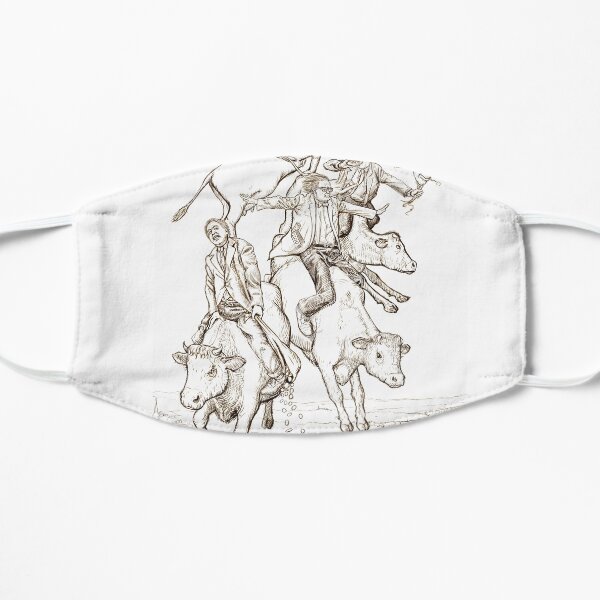 The Four Mad Cowboys of the Apocalypse Mask