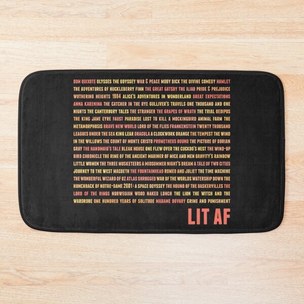 Item preview, Literature AF Orange 2 (black) designed and sold by animinimal.