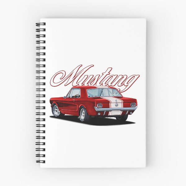 Artikelvorschau, Klassischer roter Mustang entworfen und verkauft von Yourauto.