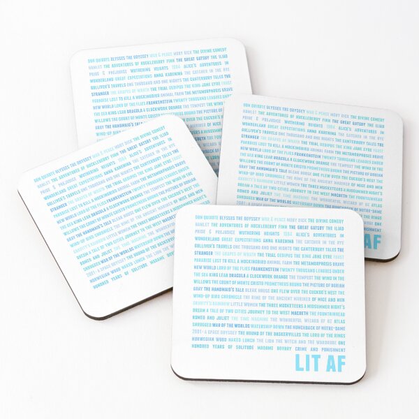 Item preview, Literature AF blue 2 designed and sold by animinimal.