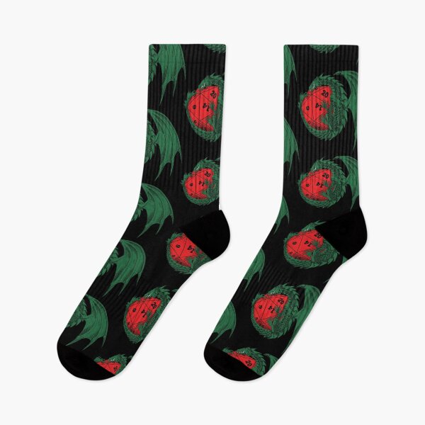 Item preview, Dragon's Horde Collection 4 - Dungeons and Dragons - Green and Red designed and sold by Dylan Nonya.