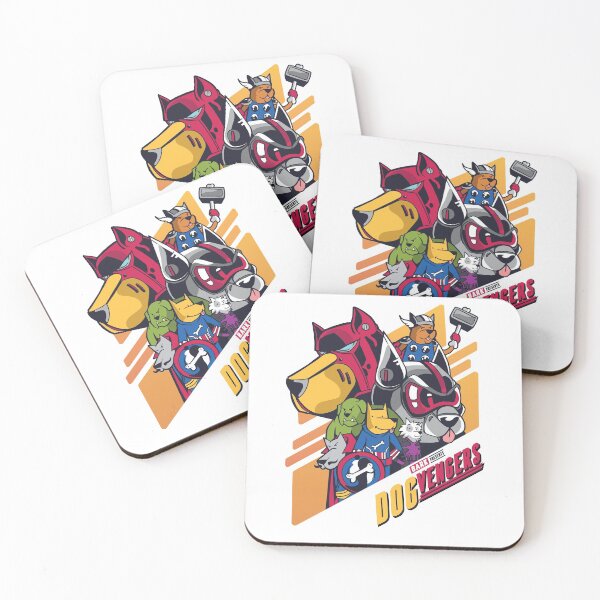 Item preview, Dogvengers Superhero Parody designed and sold by HiFiTees.