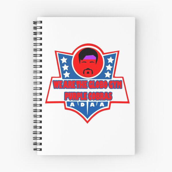 Item preview, White Goodman - ¡Somos el Globo Gym Purple Cobras! designed and sold by drquest.