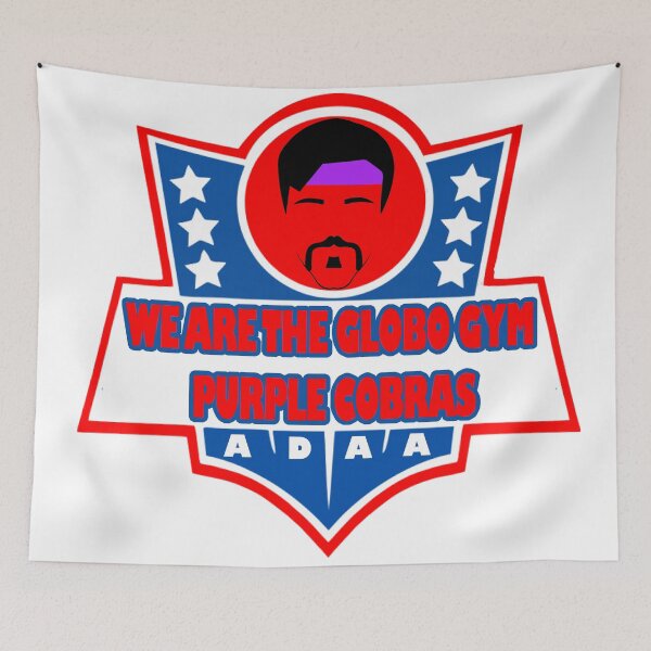 Item preview, White Goodman -- We are the Globo Gym Purple Cobras! designed and sold by drquest.