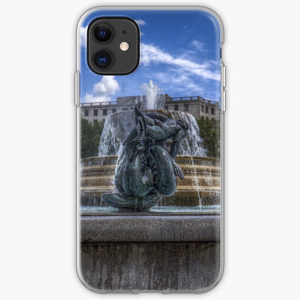 Trafalgar Square fountain iPhone Case & Cover