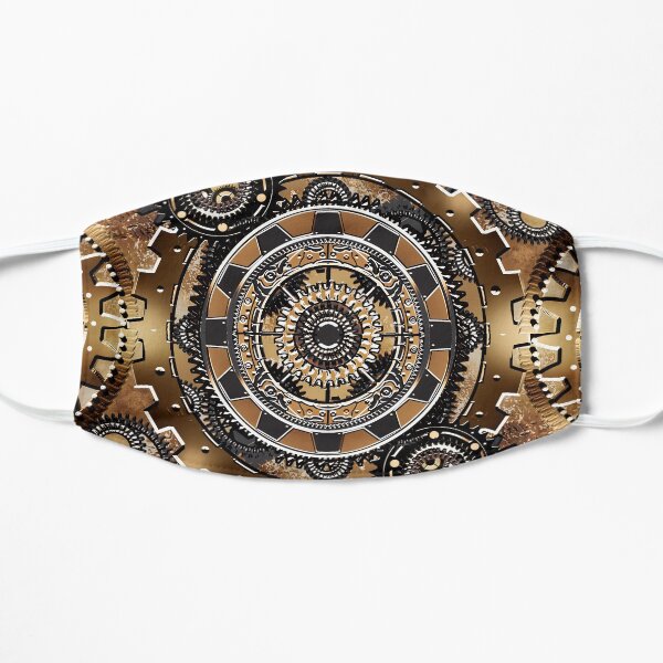 Steampunk Gear Wall Flat Mask