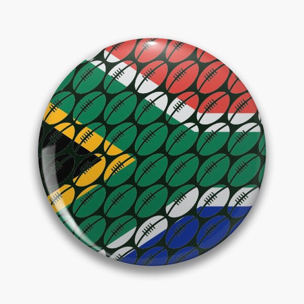 Item preview, South Africa Flag Rugby Ball Pattern designed and sold by d247.