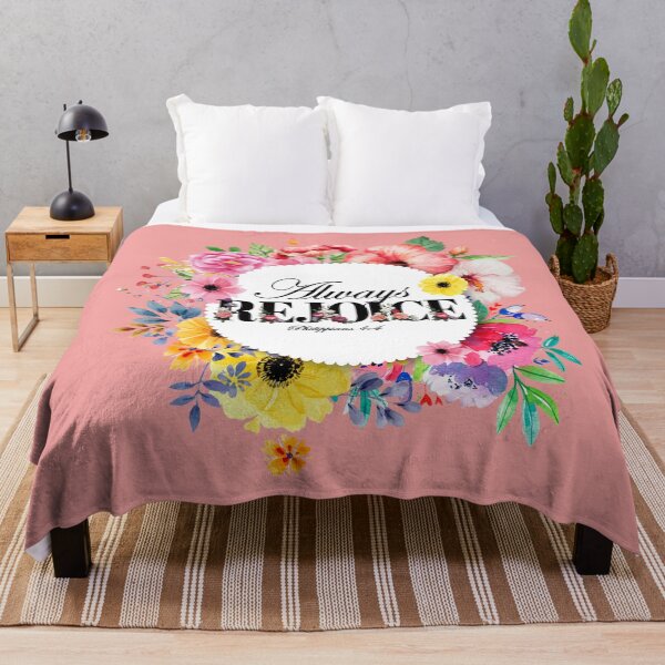 Item preview, Always Rejoice Floral designed and sold by KA DESIGNS.
