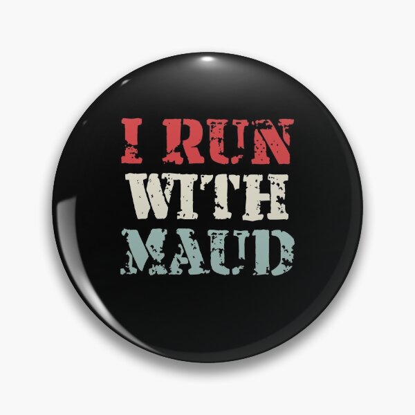 Item preview,  I RUN WITH MAUD # Justice for Ahmaud Arbery designed and sold by CodingForTech.