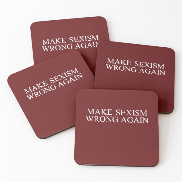 Item preview, Make Sexism Wrong Again designed and sold by ResistNow.