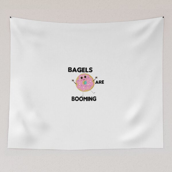 Item preview, Bagels Are Booming funny Gift designed and sold by ANAS MAATI.