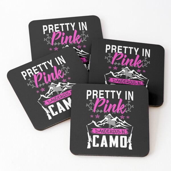 Item preview, Funny Women's Deer Hunting Pink Camo designed and sold by Tee Kaboom!.