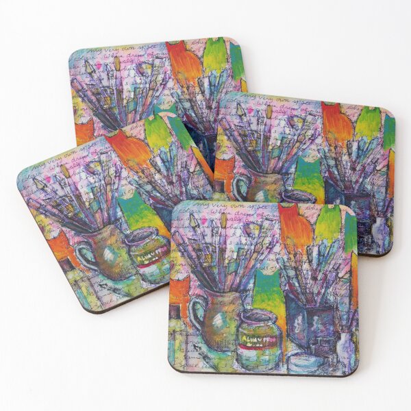 Item preview, My studio with cats designed and sold by Karin Zeller.