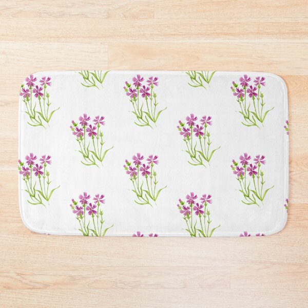Item preview, Dianthus in Watercolor designed and sold by Gretchen Slagle Studio.