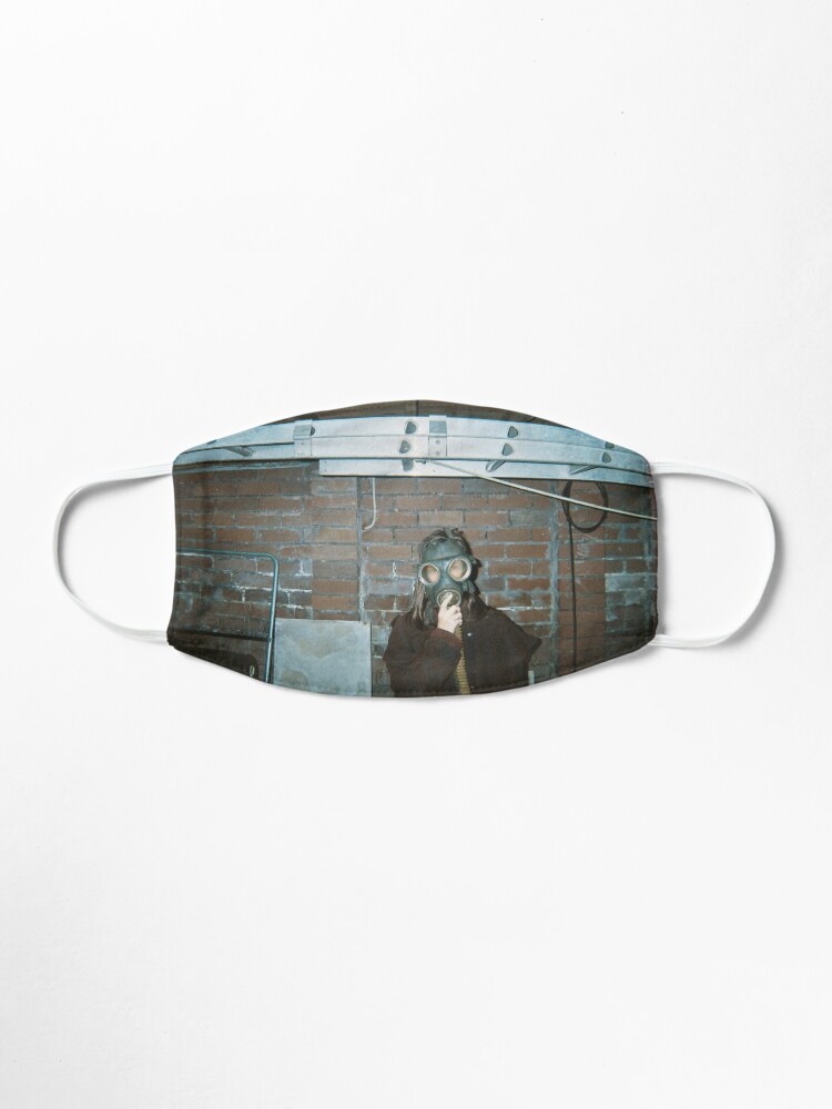 Grimey Gas Mask Shot On 35mm Mask By Ubumelt Redbubble - roblox biohazard mask