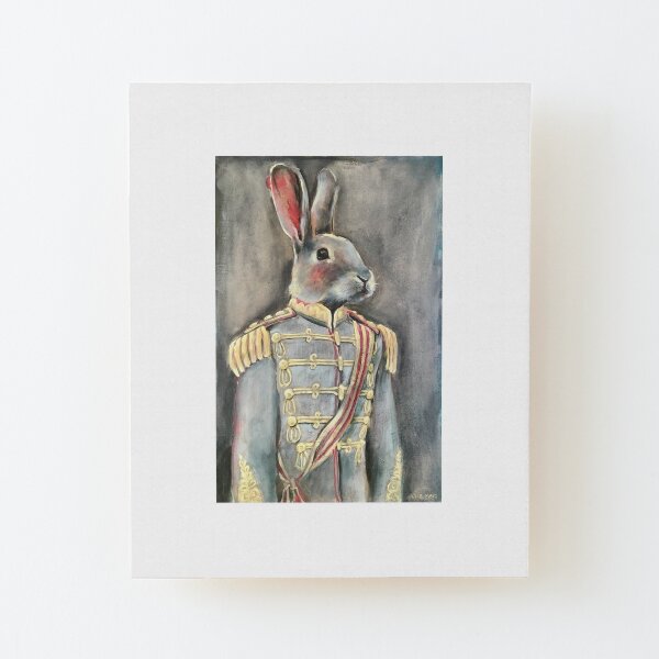 Captain Big Ears Wood Mounted Print