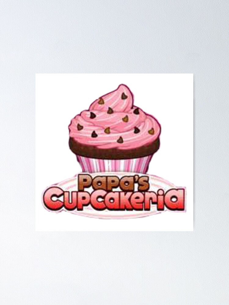 Papa's Cupcakeria Logo | Poster