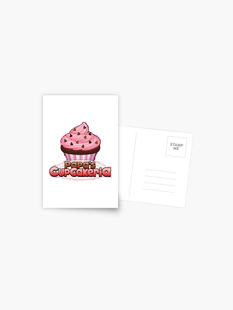 Papa's Cupcakeria Logo Greeting Card for Sale by apparel-agenda