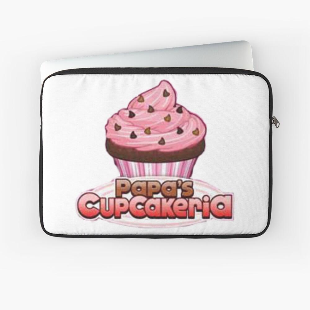 Papa's Cupcakeria Logo Sticker for Sale by apparel-agenda