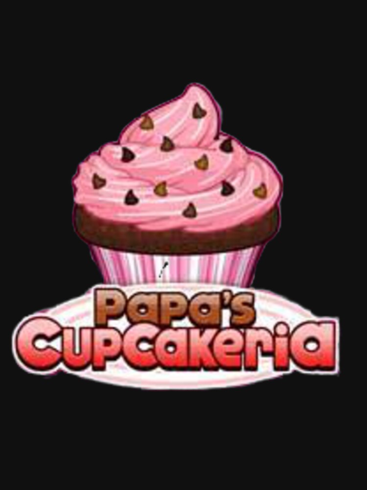 Papa's Cupcakeria Logo Active T-Shirt for Sale by apparel-agenda