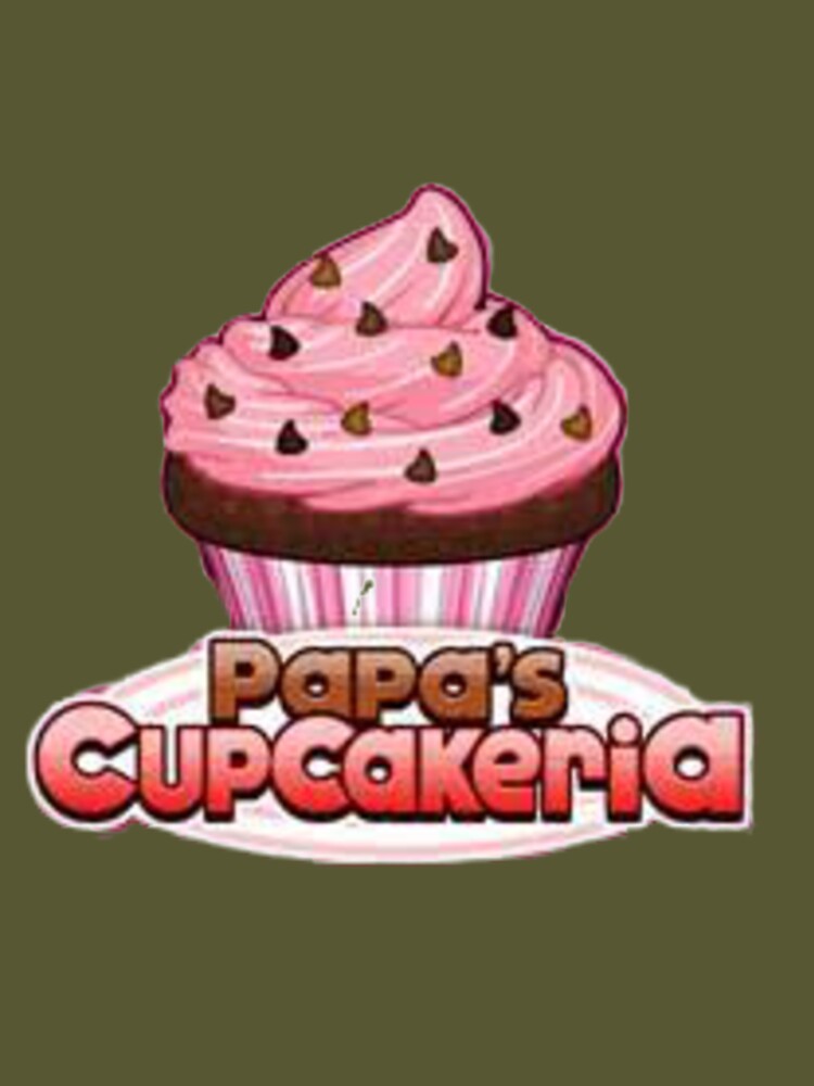 Papa's Cupcakeria Logo | Greeting Card