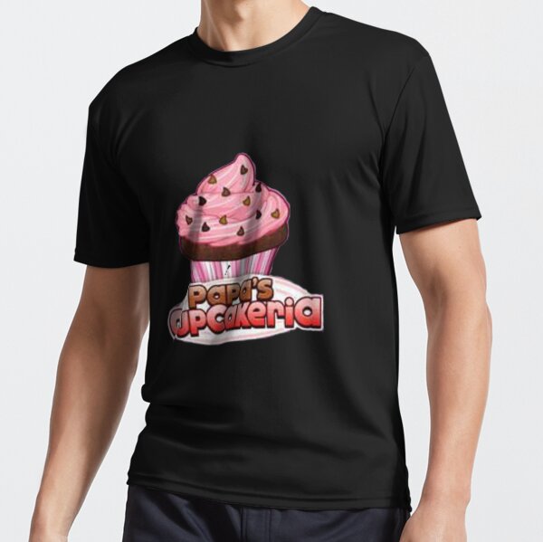 Papa's Cupcakeria Logo Sticker for Sale by apparel-agenda