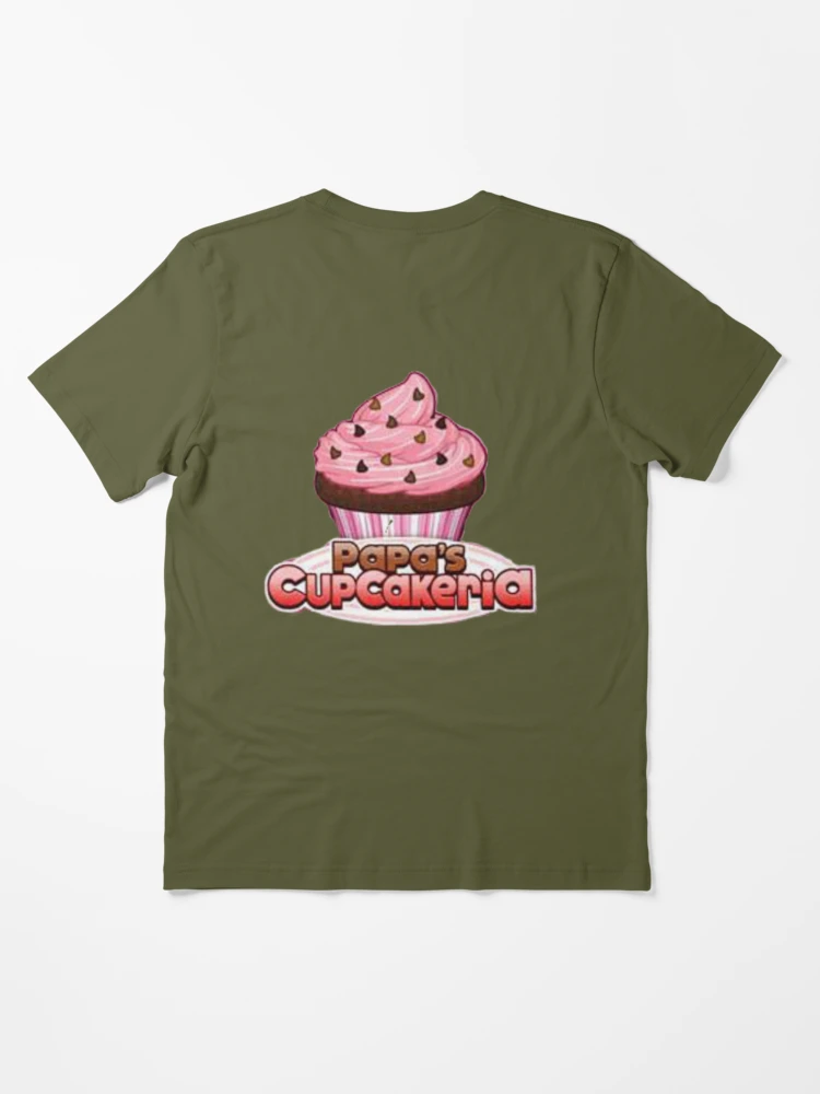 Papa's Cupcakeria Logo Essential T-Shirt for Sale by apparel-agenda