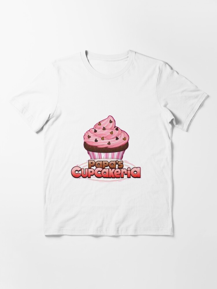 Papa's Cupcakeria Logo Essential T-Shirt for Sale by apparel-agenda