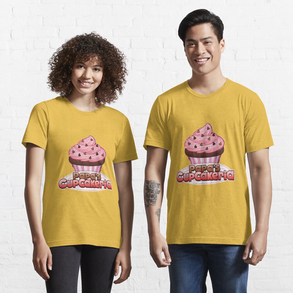 Papa's Cupcakeria Logo Active T-Shirt for Sale by apparel-agenda