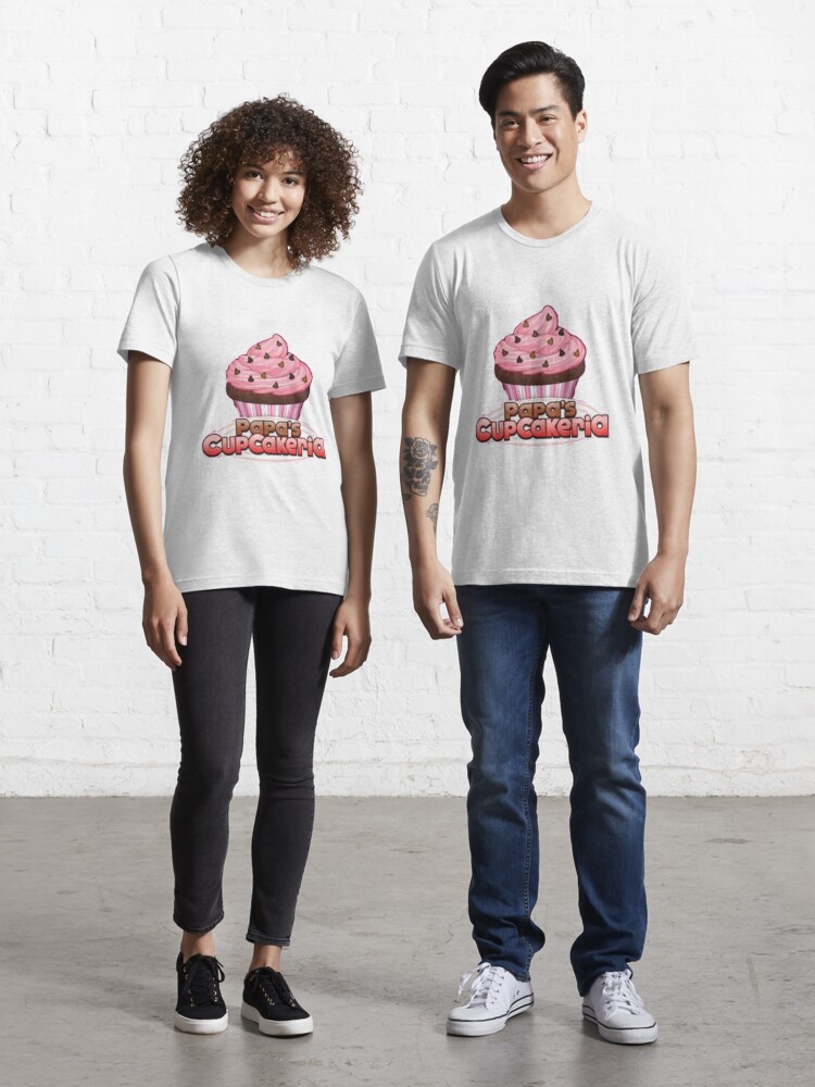 Papa's Cupcakeria Logo Active T-Shirt for Sale by apparel-agenda