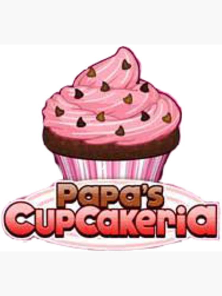 Papa's Cupcakeria Logo Magnet for Sale by apparel-agenda