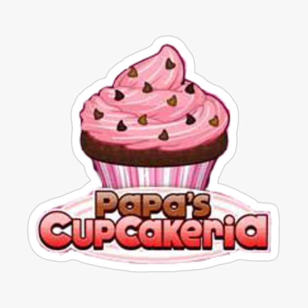 Papa's Cupcakeria Logo Poster for Sale by apparel-agenda