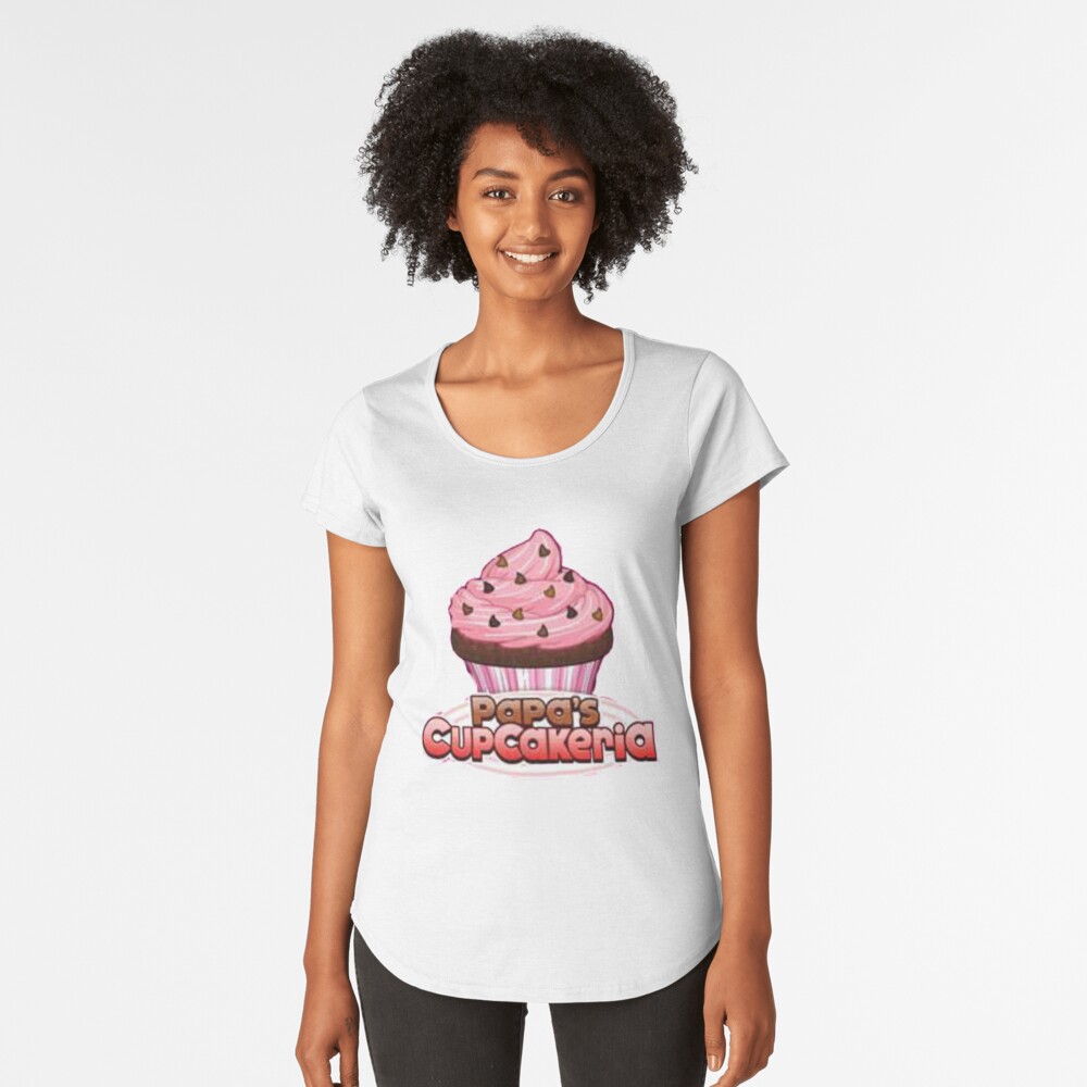 Papa's Cupcakeria Logo Postcard for Sale by apparel-agenda