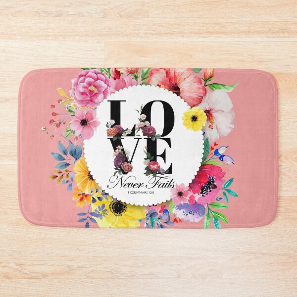 Item preview, Love Never Fails Floral designed and sold by KA DESIGNS.
