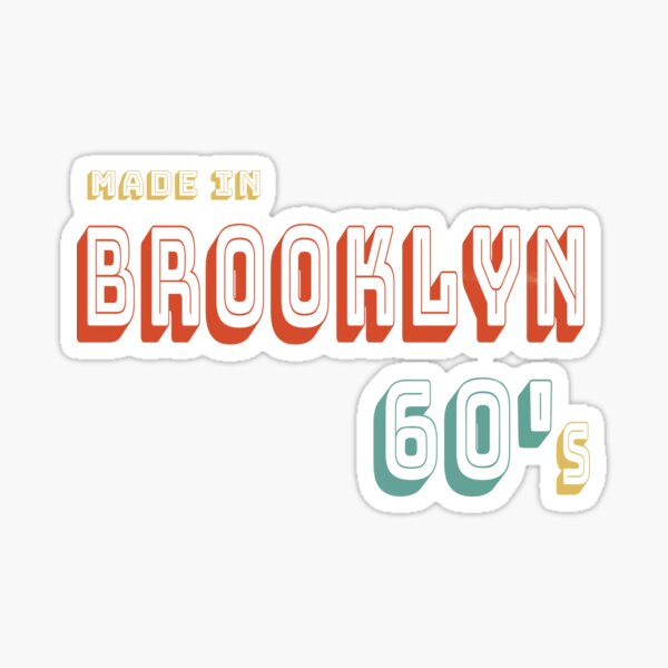 Made In Nyc Stickers Redbubble - roblox bypassed audios 2019 summer solstice