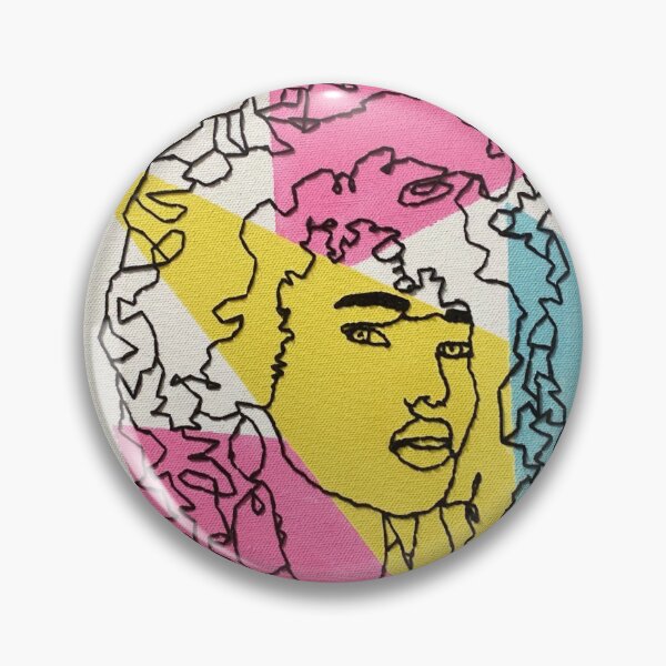 Item preview, Abstract Curly Hair Embroidery designed and sold by Melissa Khai.