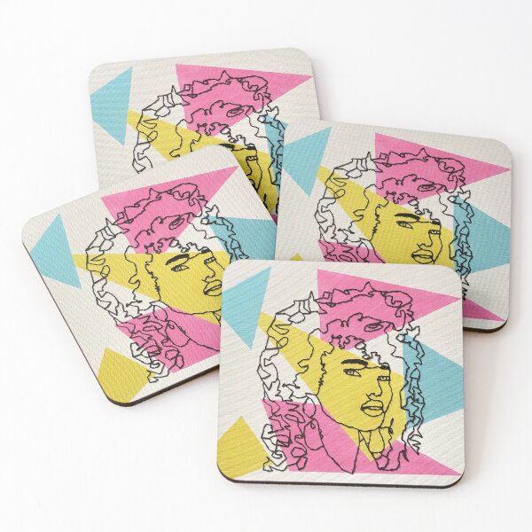 Item preview, Abstract Curly Hair Embroidery designed and sold by Melissa Khai.