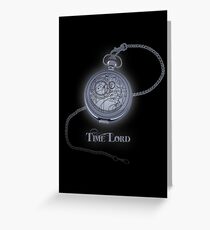 Time Lord Greeting Card