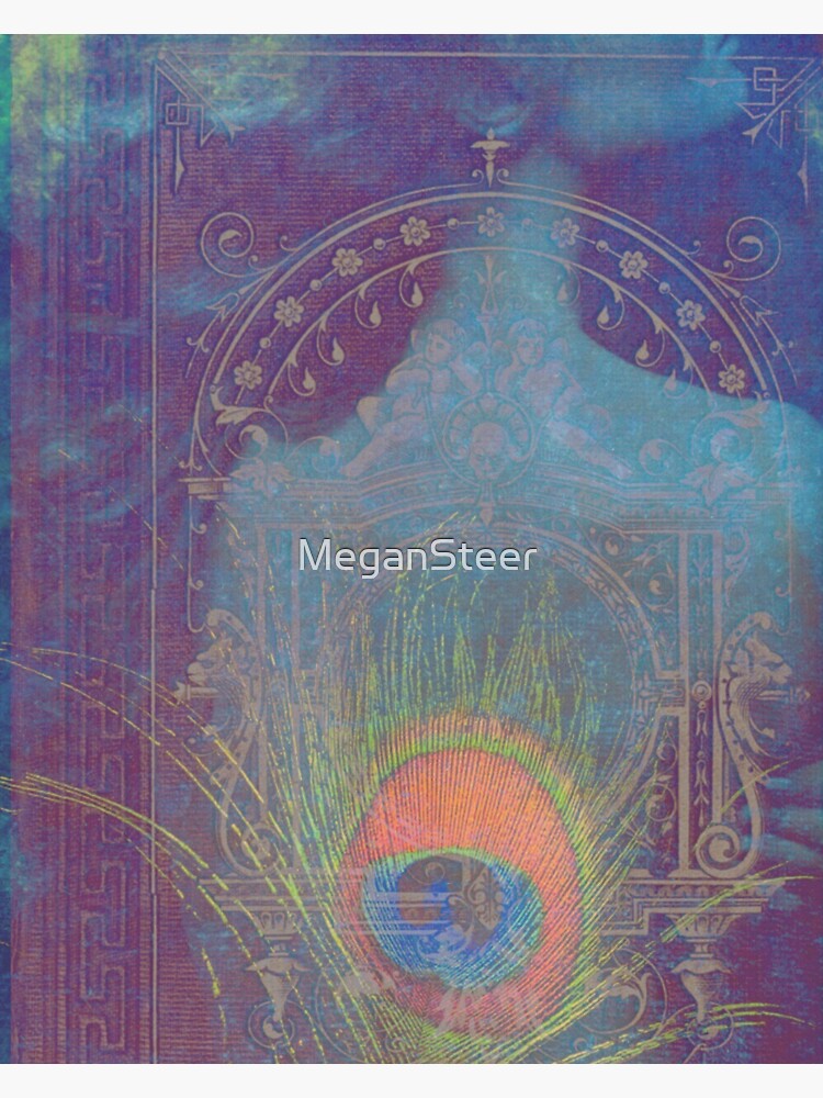 Thumbnail 3 of 3, Sticker, Gilded Dreams in Teal designed and sold by MeganSteer.