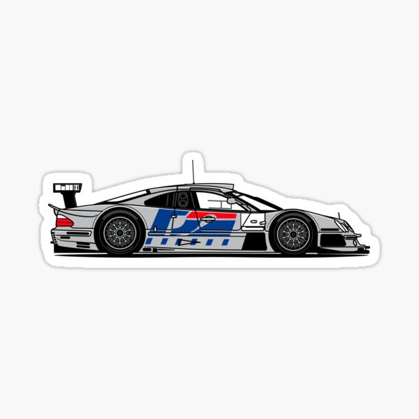 CLK GTR Race Car Sticker