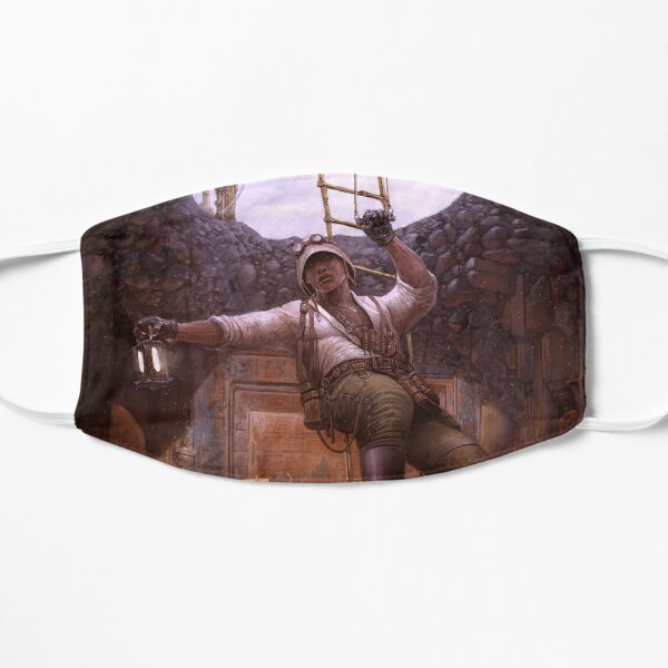 Steampunk Archaeologist Flat Mask