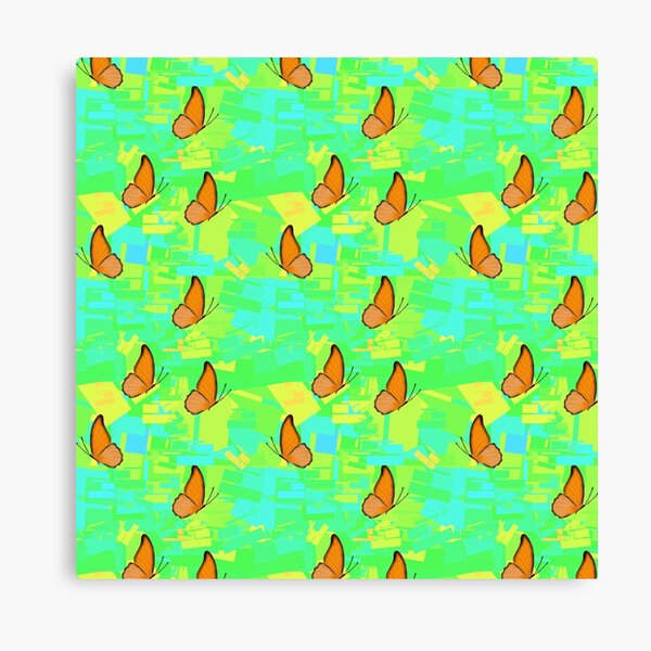Butterflies monarch Canvas Print