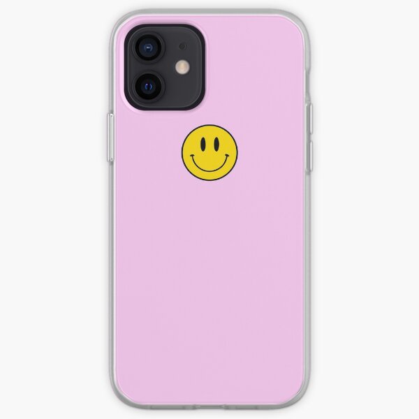 Small | Happy Face | Pink | Smiley | iPhone Soft Case