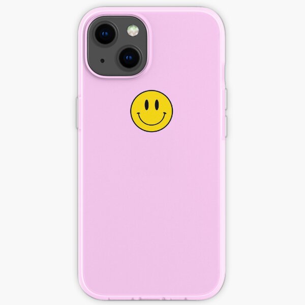 Small | Happy Face | Pink | Smiley | iPhone Soft Case