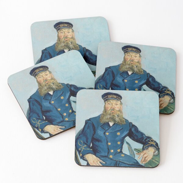 Item preview, Portrait of the Postman Joseph Roulin by van Gogh designed and sold by artimaeus.