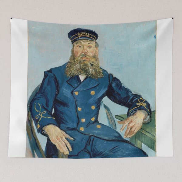 Item preview, Portrait of the Postman Joseph Roulin by van Gogh designed and sold by artimaeus.