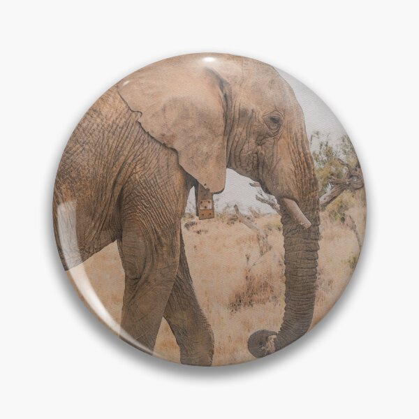 Item preview, Big 5 Elephant Watercolor, oil and pastel designed and sold by aventi24.