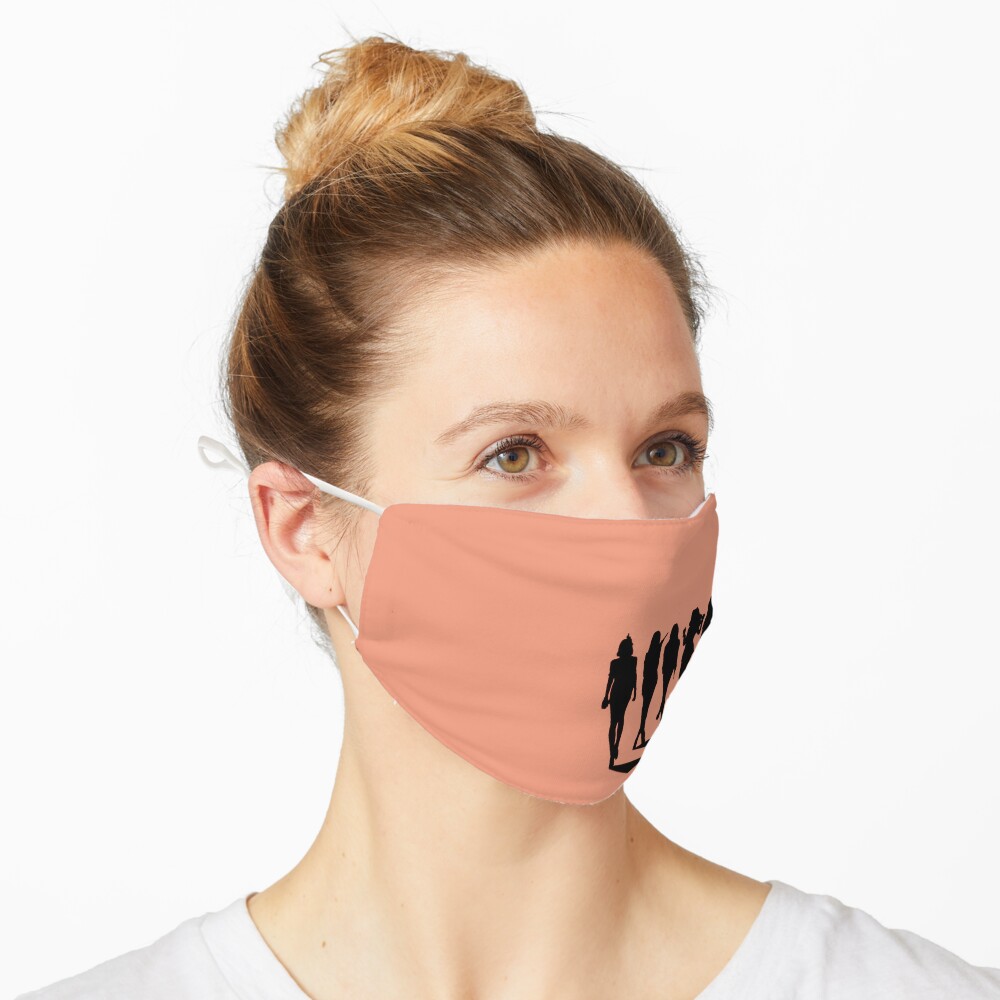 "Red velvet face mask" Mask by wastedev | Redbubble