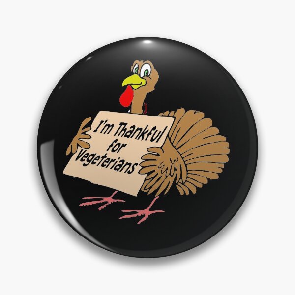 Item preview, I'm Thankful for Vegetarians Happy Turkey Vegan Thanksgiving Dinner Cute Gift  designed and sold by alenaz.
