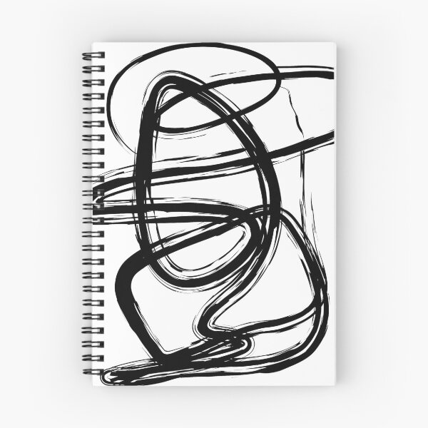 Item preview, White abstract line art 11 designed and sold by MinimalStudio.
